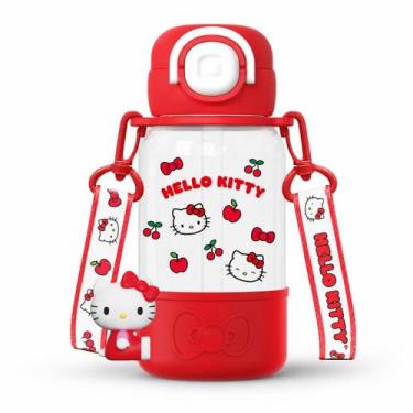 Imagem de Garrafa infantil Resistente Hello Kitty 690ml Miniso Sanrio - MINISO-P