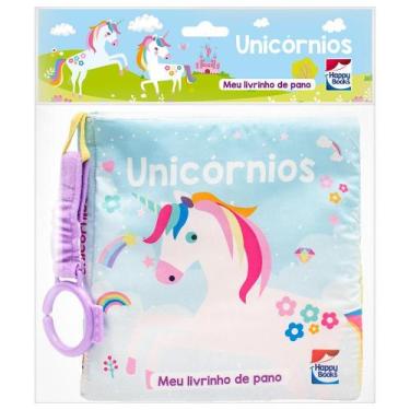 Imagem de Livro - Meu Livrinho de pano: Unicórnios