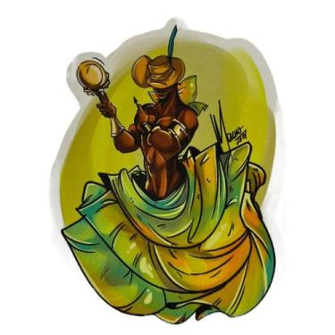 Imagem de Adesivo vinil impermeável Logunedé 10 x 13 cm - Lua Mística - 100% Ori
