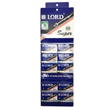 Imagem de Lâmina inox para Barbear 50 Peças - Lord