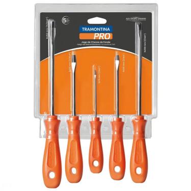 Imagem de Jogo de Chaves de Fenda 5 Peças Tramontina PRO Tramontina