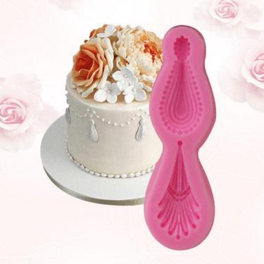 Imagem de Molde De Silicone Acabemento, Arabesco, Borboleta
