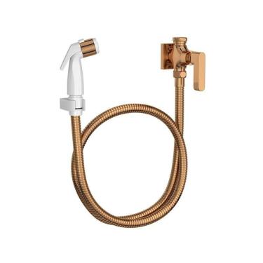 Imagem de Ducha Higiênica Deca Soul 1984.GL38.ACT.RD com Registro e Derivação Red Gold