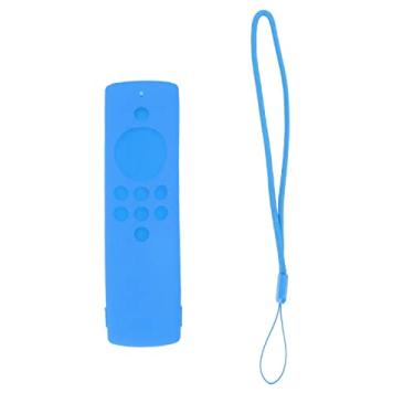Imagem de Estojo protetor de silicone para controle remoto Capa protetora de pele Estojo protetor remoto lavável Capa de controle remoto para Fire TV Stick Lite (3#)