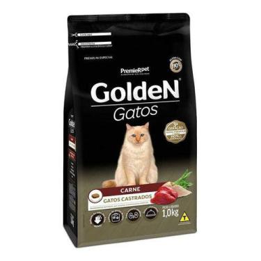 Imagem de Golden Gatos Ad Castrados Carne 1Kg - Premier