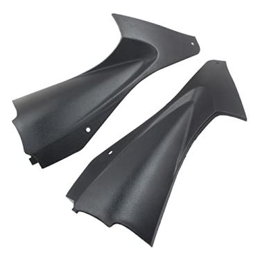 Imagem de FINMOKAL Peça de inserção da carenagem da tampa do duto de ar lateral para Yamaha YZF R6 2006-2007 fibra de carbono
