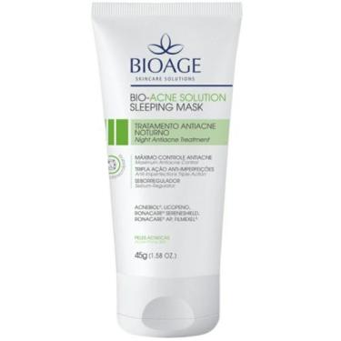 Imagem de Bio Acne Solution Sleeping Mask - Tratamento Antiacne - Bioage 45G