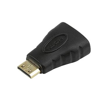 Imagem de PIX 003-8502 Adaptador Mini HDMI Plástico Macho para HDMI Femea, Preto