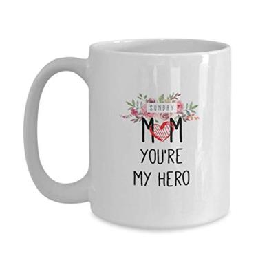 Imagem de Caneca para mãe - Presentes para mãe - Presentes para mães - Caneca de domingo para mãe - Caneca de Dia das Mães - Caneca de café engraçada - Ideia de presente de dia das mães - Ideia de presente