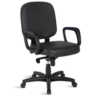 Imagem de Cadeira Para Obesos Até 130 Kg Linha Gg 130 Preto - Design Office Móve