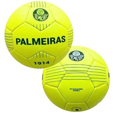 Imagem de Bola de Futebol Palmeiras Verde Fluo N5 Campo Society