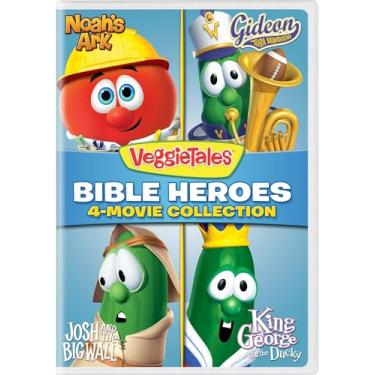 Imagem de VeggieTales: Bible Heroes - 4-Movie Collection (Noah's Ark / Gideon Tuba Warrior / Josh and the Big Wall / King George and the Ducky)