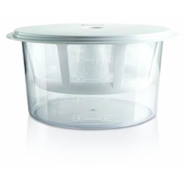 Imagem de Iogurteira Euro Cuisine GY50, com peneira de malha ultrafina, sem BPA, branco