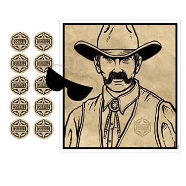 Imagem de Beistle Pin The Badge On The Sheriff Game