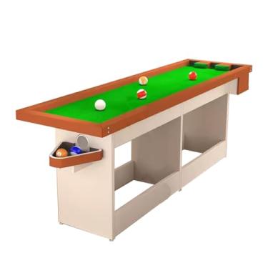 Imagem de Mesa De Bilhar Interna, Mesa De Treinamento De Piscina Portátil, Mesa De Prática De Sinuca, Para Sala De Estar Para Iniciantes (Color : Style1)