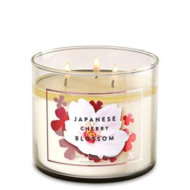 Imagem de Bath and Body Works Vela de flor de cerejeira japonesa 3 pavios 411 g