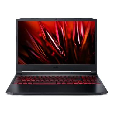 Imagem de ACER AN515-57-585H Notebook Gamer Nitro 5, CI5 11400H, 8GB, 1TB SDD, (NVIDIA GTX 1650) Windows 11. 15,6” LED FHD IPS Preto e vermelho