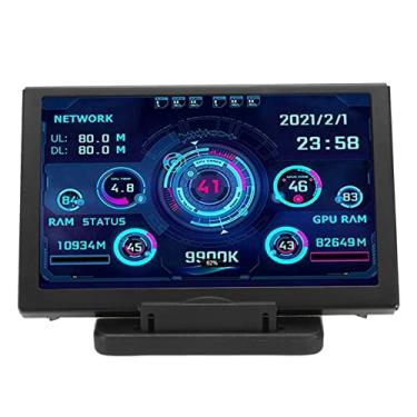 Imagem de Monitor de Temperatura de Computador Com Mini Tela IPS de 5 Polegadas, Editor de Tema Visual, Parâmetros de Exibição Com Suporte a Vários Sistemas para, Linux,