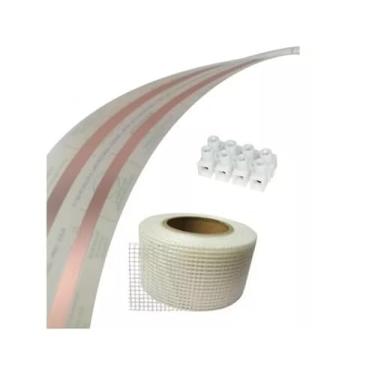 Imagem de Eletrofita de 2 Vias de 10 Amperes com 5 Metros e 8 Conectores