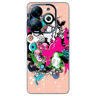Imagem de Capa Adesivo Skin104 Verso Para Infinix Smart 8 Pro (X6525B)