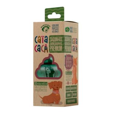 Imagem de Kit 10 Refis de Saquinhos Higiênicos Cata Caca Pipicão