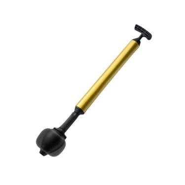 Imagem de IEUDNS Ferramenta de encanamento toalete desentupimento ferramenta resistente toalete unclogger ar êmbolo para pia da cozinha banheiro chuveiro esgoto, preto