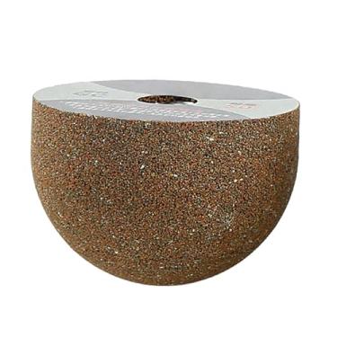 Imagem de Almencla Pedra rebolo esmeril ferramenta abrasiva ferramenta rotativa fixação cabeça de cogumelo m10 rosca rebarbação polimento substituir peças, 50 grãos