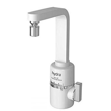 Imagem de Torneira Multitemperatura Slim 4T Parede 5500W 220V, Hydra, Branco,TPSL.4.552BR