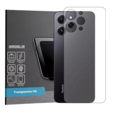 Imagem de Película Hidrogel HD Verso Compativel Com Xiaomi Redmi 12 - Global Rev