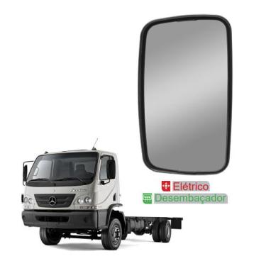Imagem de Retrovisor p Mercedes-Benz Accelo I c Desembaçador Elétrico - Fabbof