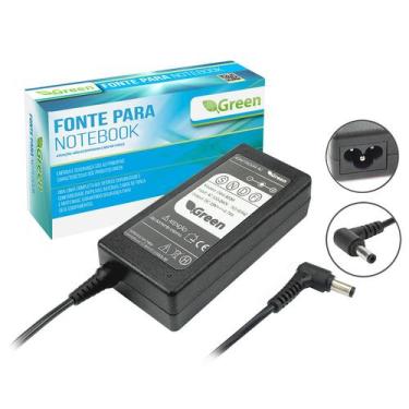 Imagem de Fonte Carregador Universal Notebook 19v 4,74a Pino 5.5/2.5mm - GREEN