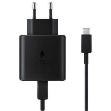 Imagem de Carregador 45W Super Rápido Tipo C compativel Galaxy S20 S21 S22 Ultra