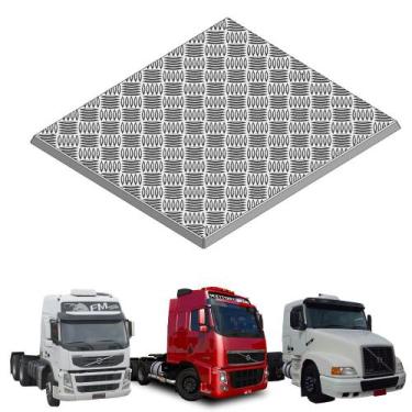 Imagem de Protetor Caixa Bateria Volvo Fh 2010 2011 2012 2013 Aluminio - GR Sul