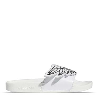 Imagem de adidas Slides Originais Masculinos, Ftwr White Core Preto Ftwr Branco, 8