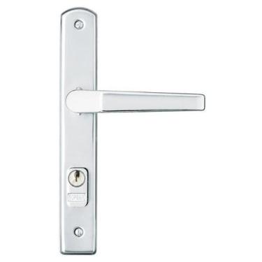 Imagem de Fechadura Externa Soprano Pop Line Estreita, Zincado e Inox - POPLINE-