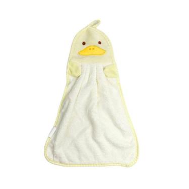Imagem de Toalha De Mão De Bichinhos Lã Coral Absorvente Infantil Bebê - Inter, 