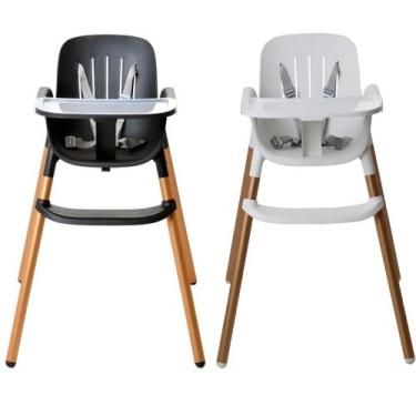 Imagem de Cadeira Alimentação Para Bebê Cadeirinha Poke Burigotto, Preto