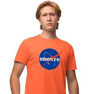 Imagem de Camisa Camiseta Masculina Estampada Nasa Odonto 100% Algodão Fio 30.1 