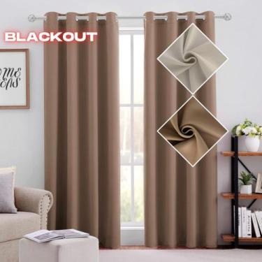 Imagem de Cortina Blackout blecoute corta luz 2,00x1,30 quarto e sala - STILTEX 