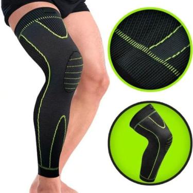 Imagem de Joelheira Compressor tensor muscular Perna Inteira Protetor Joelhos - 