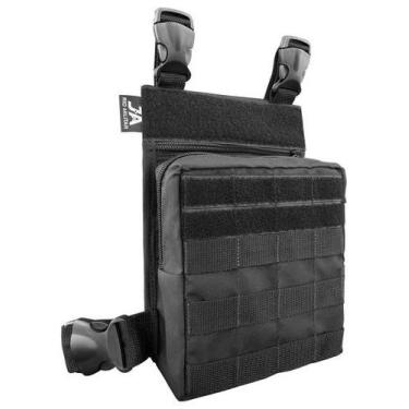 Imagem de Bornal Tático de Perna Modular Preto - J.A Rio Militar