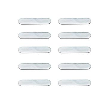 Imagem de 10 peças de tiras ponderadas de golfe de chumbo para adicionar peso de balanço, peças de chumbo ponderadas de golfe para ferros de madeira de clube, cabeças de putter e raquetes de tênis, tiras de