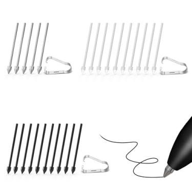 Imagem de 25 peças de substituição de pontas/pontas de metal para Samsung Galaxy Tab S9/S9FE+/S9 Ultra, S8/S8+/S8 Ultra, S7/S7+/S7 FE, S6/S6 Lite, Note 20/S21/S22/S23/S24 Ultra S Pen (5 pontas/pontas de titânio