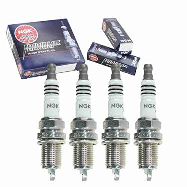 Imagem de 4 velas de ignição NGK Iridium IX compatíveis com Honda Civic 1.7L L4 2001-2005