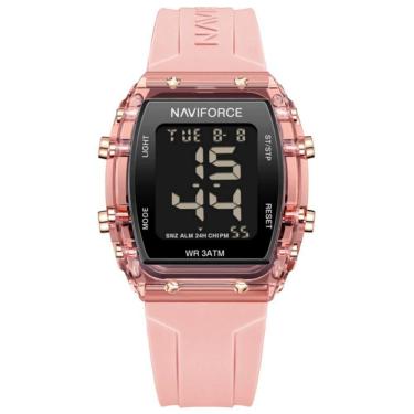 Imagem de Relógio De Pulso Feminino Esportivo Fashion Lcd Digital Rosa