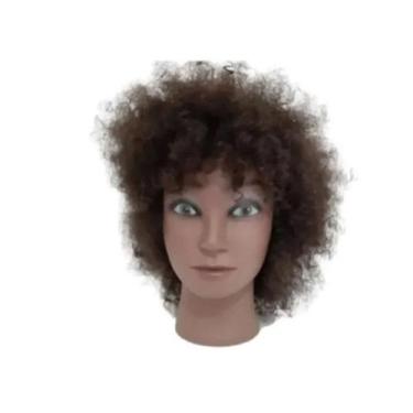 Imagem de Cabeça De Treino De Boneca Afro Crespo Para treinamento - A.R Variedad