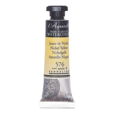 Imagem de Tinta Aquarela Sennelier Extra Fine 10ml S4 Nickel Yellow