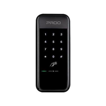 Imagem de Fechadura Digital Pado FDS-50 com Senha - Interna de Sobrepor Preta, P