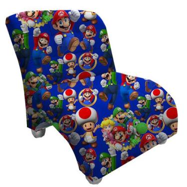 Imagem de Poltrona Infantil  Bia  Beatriz Decor - Beatriz Decor , MARIO AZUL