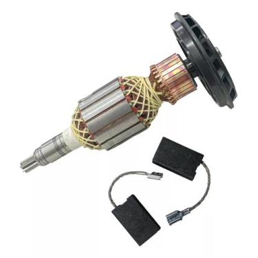 Imagem de Induzido + Carvão Martelo Rompedor Bosch Gsh 11e 11316 220v - Bolte